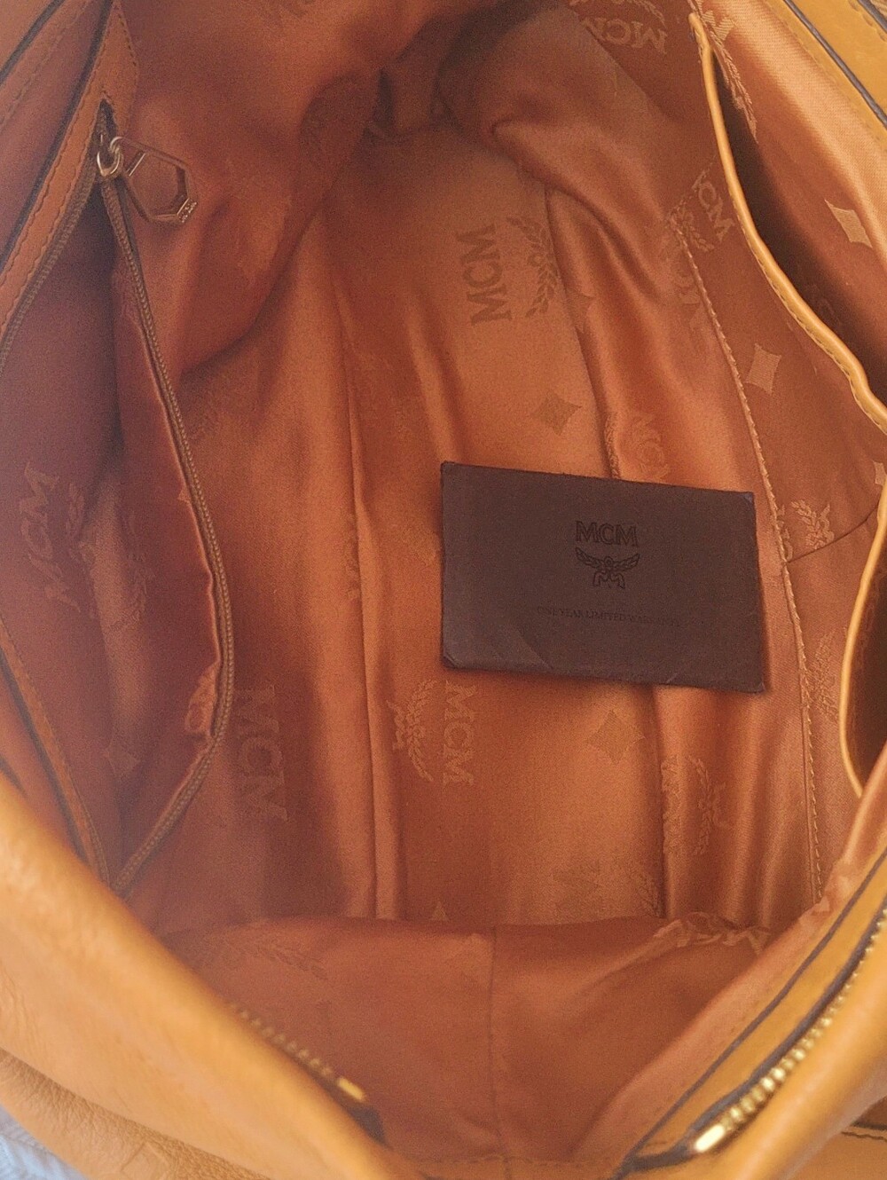MCM MONOGRAM HANDBAG - Picture 6 of 15